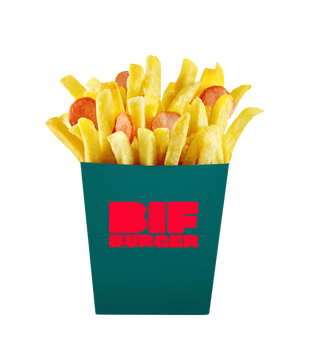 Patatine con würstel