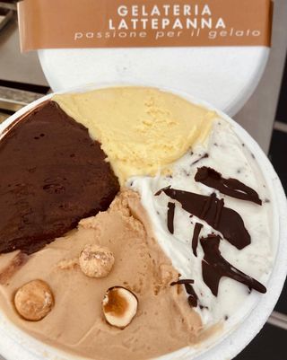 Vaschetta gelato 1500 cc per 8/9 persone