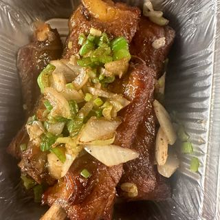 Costolette maiale sale e pepe 