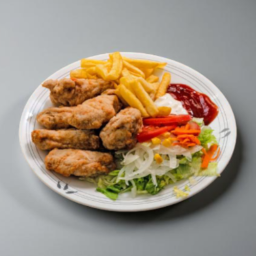 Plato Alitas Pollo