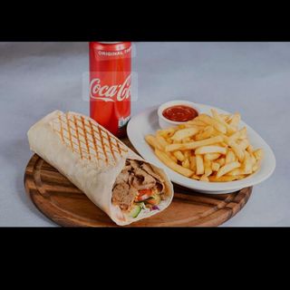 Menu maxi piadina kebab