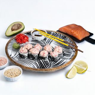 გამომცხვარი კრაბით  ( 8 ნაჭერი)