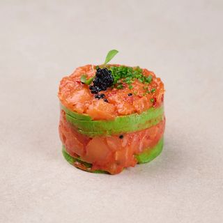 Tartare Saumon Épicé
