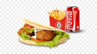 Panino falafel menù