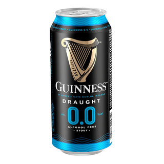 Пиво Guinness Draught 0% темне безалкогольне з/б (0,44л)