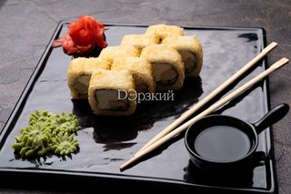 Запеченные роллы с крабом (8 шт.)