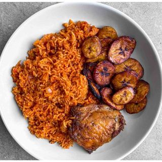 Jollof Rice + Chicken