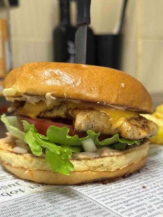 Пилешки бургер