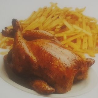 Pollo y Patatas Fritas