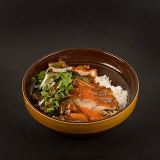 614-Rata crocanta cu sos de piper & orez