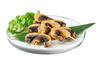 100. Funghi alla piastra