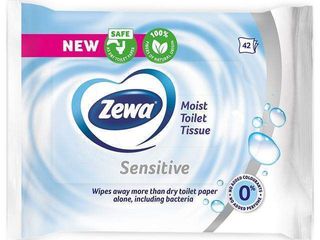 Hartie igienica umeda Zewa Sensitive 42 bucati 