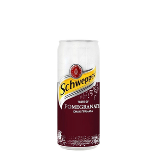 Напій б/а сильногазований Pomegranate Schweppes з/б 0,33л