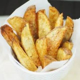 Salted and spiced Potato Wedges