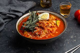 Рамен с кимчи