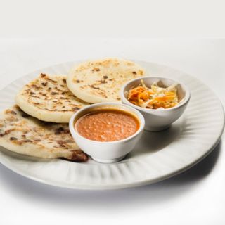 Pupusa chicharrón hondureña 