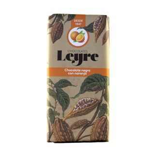 Chocolate Leyre Negro Con Naranja