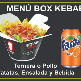 Menú Box Kebab