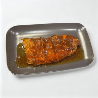 Rosticciana con salsa barbecue