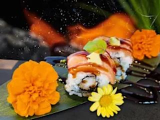 Ura tiger flambè  pezzi