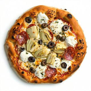 Carciofini Olive e Salame