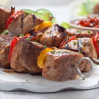 Menu À GRANDE,Espetada  4 unidades na brasa 