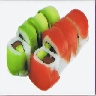 Maguro-Aguacate Uramaki