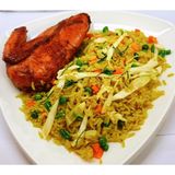 Fried Rice and Chicken