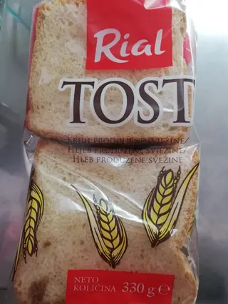 Rial tost 330g