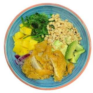 A61.Poke De Pollo Crujiente 柠檬鸡POKE