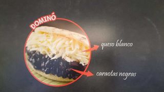 Arepa Asada Tradicional Domino