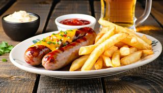 Plăcintă Chili Kasekrainer Wurstger