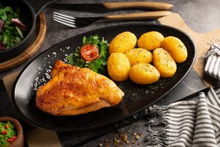 Menú Pechuga Pollo Corral