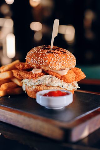 Chicken burger