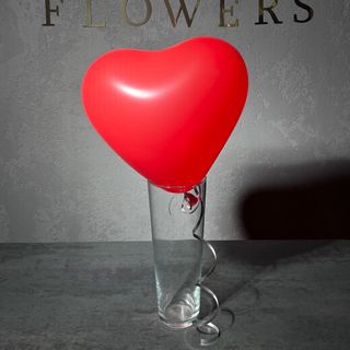 Латексна кулька червоне серце