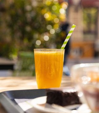 Fresh orange juice