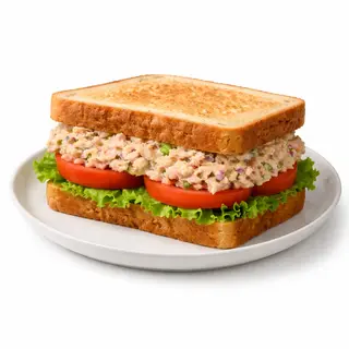 Sándwich De Atún Y Tomate