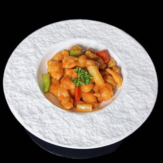 182. Pollo agrodolce