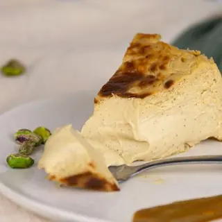 Tarta de Queso y Pistacho (1-2 personas)