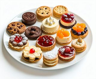 Scatola di biscotti assortiti 500 g