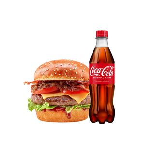Cheese & Bacon + Coca-Cola 0.5l