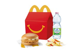 Happy Meal Chickenburger e Mela