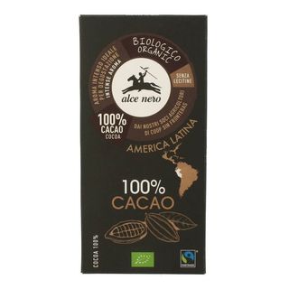 TABLICZKA GORZKA 100% KAKAO BIO 50 g - ALCE NERO