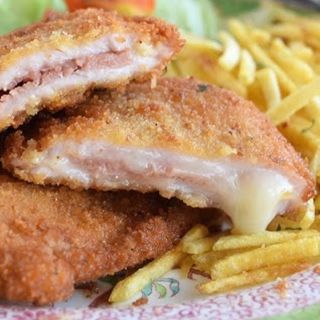 Libritos con  patatas 