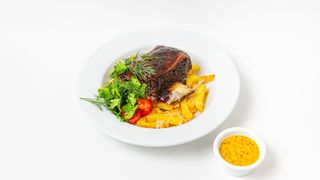 Телячьи ребрышки с трюф.соусом