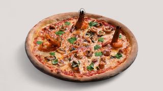 Pizza cu creveți