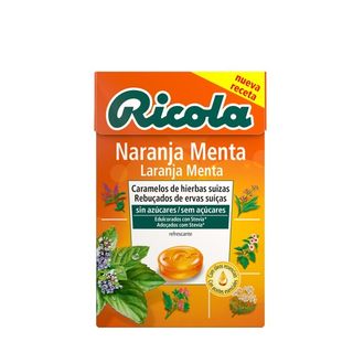 Ricola Sabor Naranja Menta 5797617 50Gr