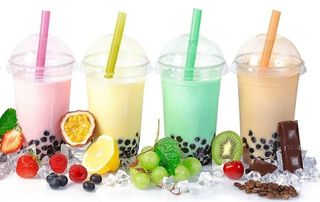 Коктейль "Полуниця Бабл Ті"