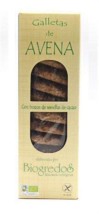 Galletas Avena Cacao Sin Gluten Biogredos...