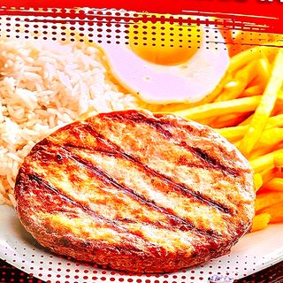 Hambúrguer de Vaca no Prato